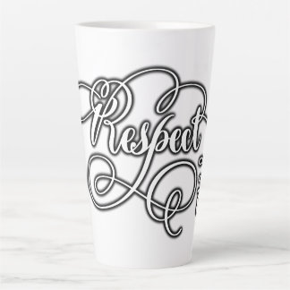 Taza respect  latte mok