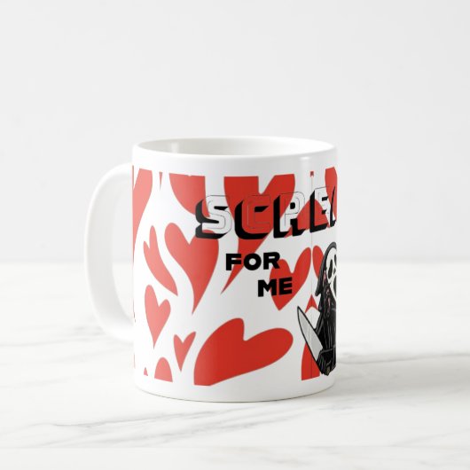 Taza scream for me koffiemok (Voorkant links)