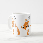 Taza Shiba inu dudoso. Koffiemok (Voorkant links)