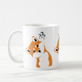 Taza Shiba inu dudoso. Koffiemok (Links)