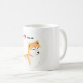 Taza Shiba inu Koffiemok (Voorkant rechts)