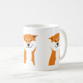 Taza Shiba inu Saludo. Koffiemok (Voorkant rechts)