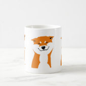 Taza Shiba inu Saludo. Koffiemok (Center)