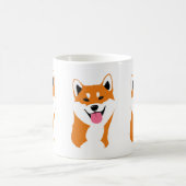 Taza Shiba inu sonriente. Koffiemok (Center)