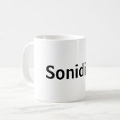 Taza sonidista koffiemok (Voorkant links)