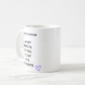 Taza Soy Suficiente – Frase de Empoderamiento Koffiemok (Voorkant links)