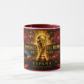 Taza Spanje Wereldkampioen 2026 Mok (Midden)