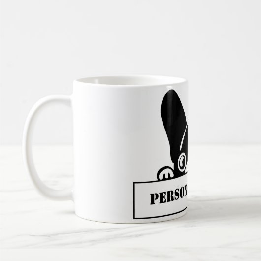 Taza Stalker Frenchie Koffiemok (Links)
