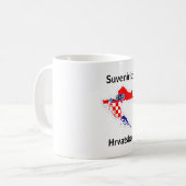 Taza suvenir ez Hrvatska Koffiemok (Voorkant links)