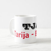 Taza Tarija Bolivia Koffiemok (Voorkant links)