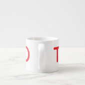 Taza TE AMO Espresso Kop (Achterkant)