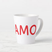 Taza TE AMO Latte Mok (Rechterhoek)