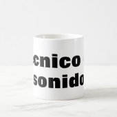 Taza técnico en sonido koffiemok (Center)