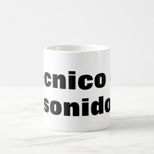 Taza técnico en sonido koffiemok (Center)