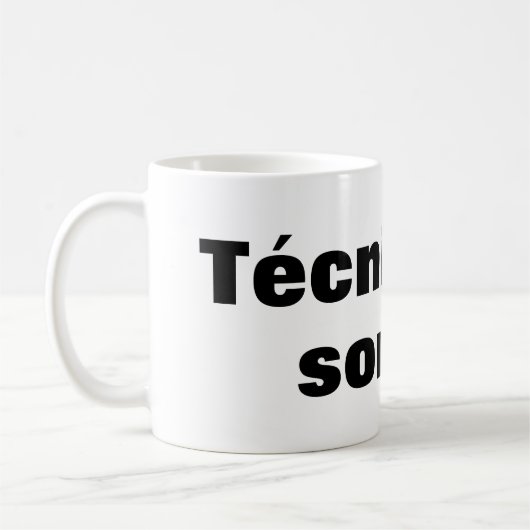 Taza técnico en sonido koffiemok (Links)