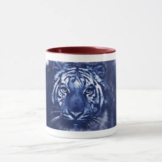 taza tigre    letrasletras chinas mok (Midden)