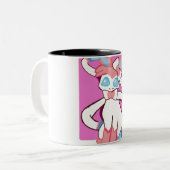Taza Tweekleurige Koffiemok (Voorkant links)