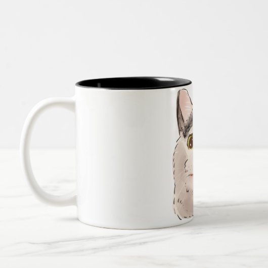Taza Tweekleurige Koffiemok (Links)