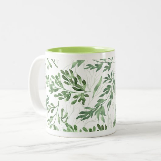 Taza Tweekleurige Koffiemok (Voorkant links)