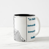 Taza Tweekleurige Koffiemok (Voorkant rechts)