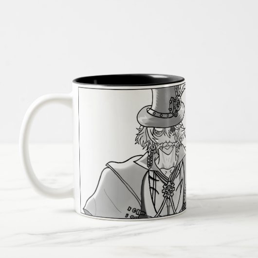 Taza Tweekleurige Koffiemok (Links)