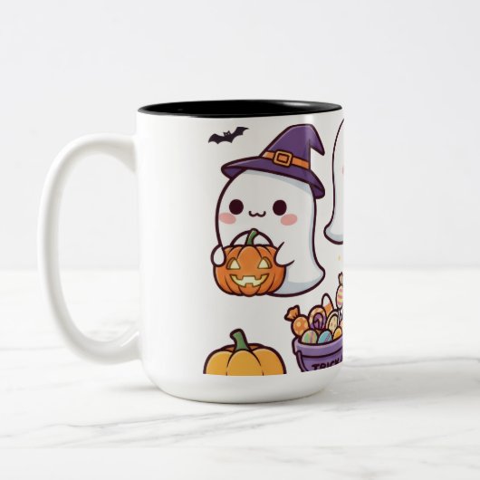 Taza Tweekleurige Koffiemok (Links)