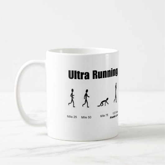 Taza "Ultra-Running" Koffiemok (Links)