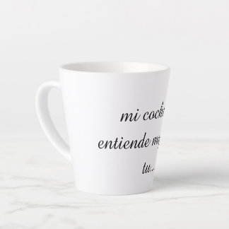 taza vilianes de humor latte mok