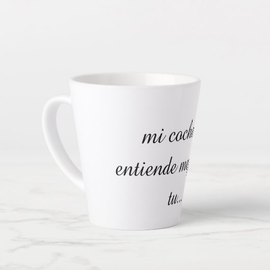taza vilianes de humor latte mok (Linkerhoek)