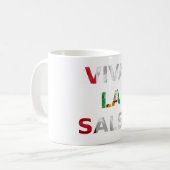 Taza Viva la salsa Perú Koffiemok (Voorkant links)