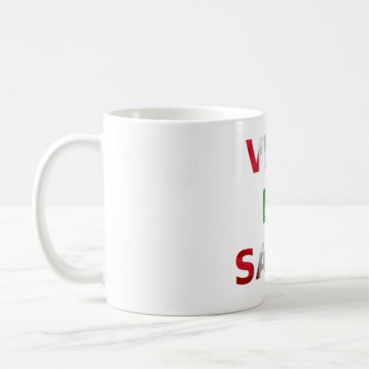 Taza Viva la salsa Perú Koffiemok (Links)