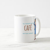 taza voy a necesitar mucho café para tanto madrugó koffiemok (Voorkant rechts)