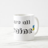 Taza We are all Ukraine Koffiemok (Voorkant rechts)