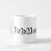 Taza WebMasters Koffiemok (Voorkant links)