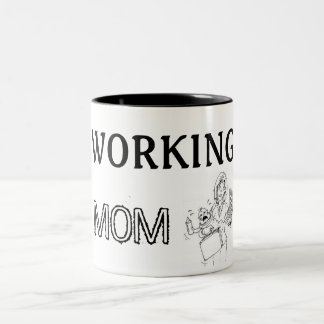 Taza Working Mom Tweekleurige Koffiemok