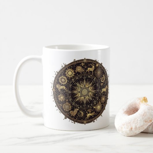 Taza zodiacal koffiemok (Met donut)