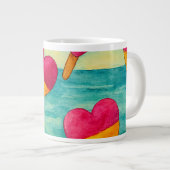 Tazas de café helados en la playa Grote Koffiekop (Voorkant rechts)