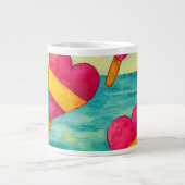 Tazas de café helados en la playa Grote Koffiekop (Voorkant)