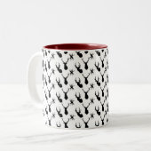 tazasangretaxidermia tweekleurige koffiemok (Voorkant links)