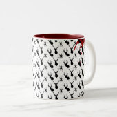 tazasangretaxidermia tweekleurige koffiemok (Voorkant rechts)