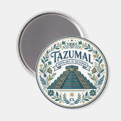 Tazumal El Salvador Magneet (Voorkant / Achterkant)