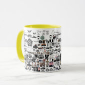 Tazza bovennatuurlijk mok (Voorkant links)