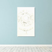 Tazza gevonden op Tarquinia Canvas Afdruk (Insitu (Houten vloer))