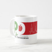 Tazza Grande Circolo Pd New York Koffiemok (Voorkant links)