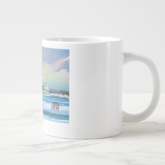 Tazza herdenking scudetto Napoli 2023 Grote Koffiekop (Rechts)