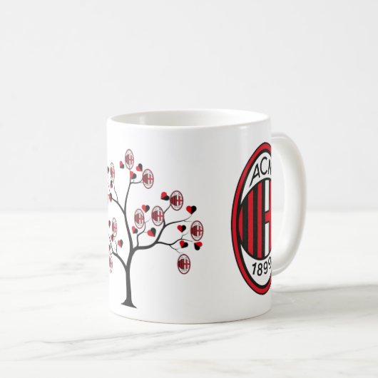 Tazza Milan calcio Koffiemok (Voorkant rechts)
