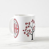 Tazza Milan calcio Koffiemok (Voorkant links)