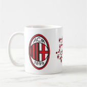 Tazza Milan calcio Koffiemok (Links)