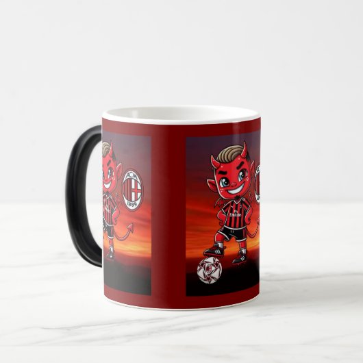 Tazza Milan calcio Magische Mok (Voorkant links)