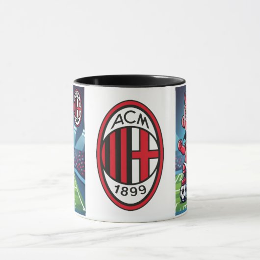 Tazza Milan calcio Mok (Midden)